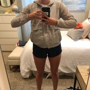 Light Lululemon zip up! Worn once!